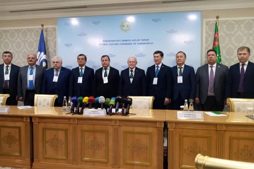 Миссия наблюдателей от СНГ подвела итоги мониторинга президентской кампании в Туркменистане