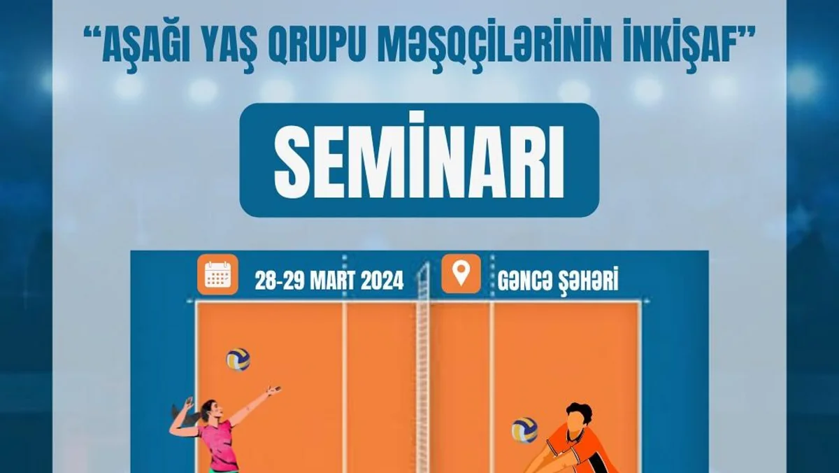 Azərbaycan Voleybol Federasiyası daha bir layihəyə başlayacaq