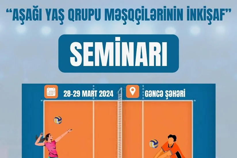 Azərbaycan Voleybol Federasiyası daha bir layihəyə başlayacaq