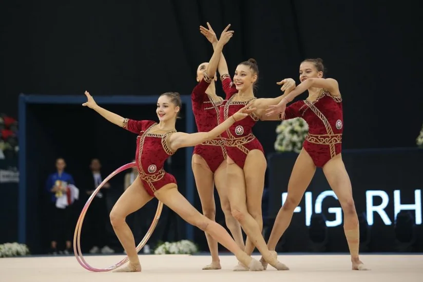 Azərbaycanın qrup hərəkətləri komandası Bakıdakı yarışda növbəti medalı qazanıb