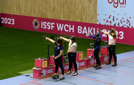 Bakıda keçirilən dünya çempionatında Almaniya atıcısı qızıl medal qazanıb
