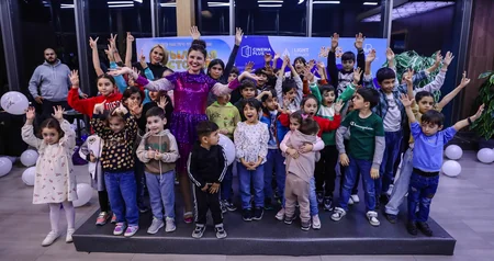 CinemaPlus Bakıxanov Mall-da uşaqlar üçün bayram şənliyi keçirib