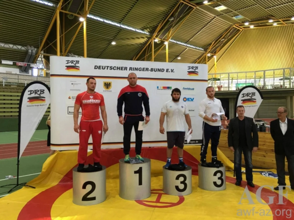Azərbaycan güləşçiləri Almaniya Qran-prisinin ilk günündə 4 qızıl və 1 gümüş medal qazanıb