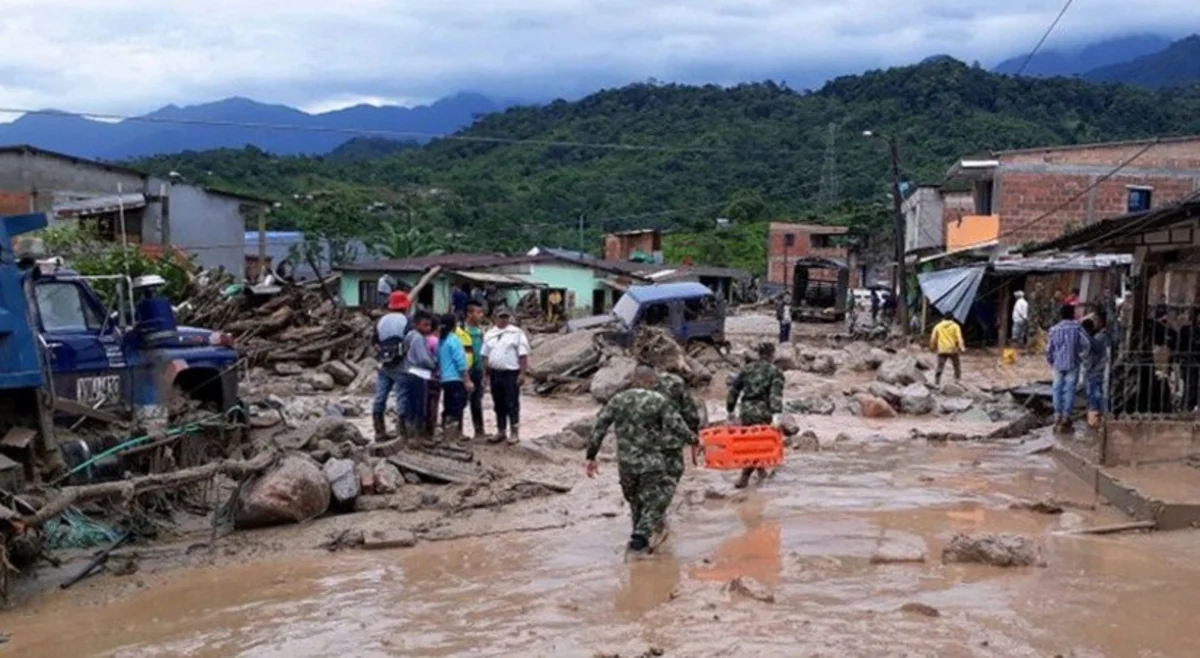 Colombia landslide death toll rises to 17