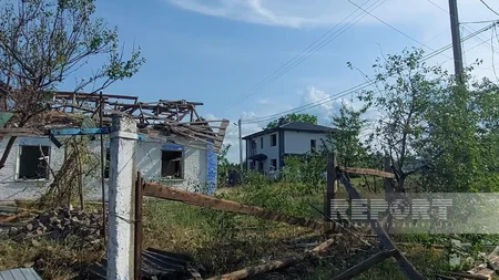Ballistik hücuma məruz qalan Kiyev vilayətindən - FOTOREPORTAJ