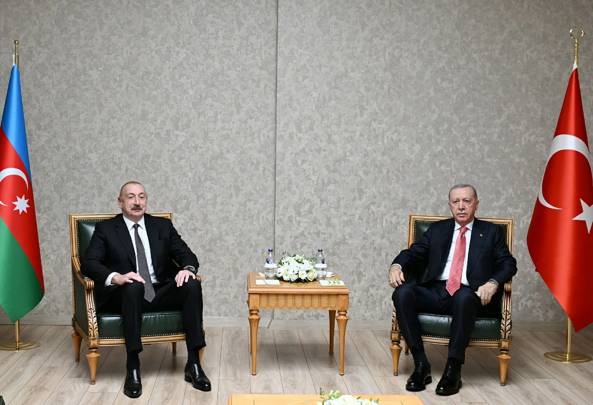 Kahramanmaraşda Azərbaycan və Türkiyə prezidentlərinin görüşü olub