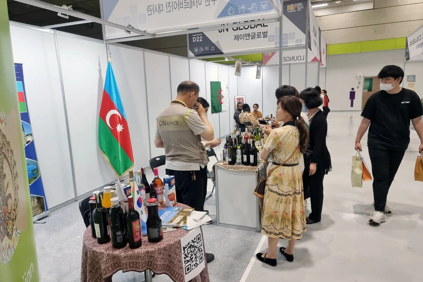Азербайджанская продукция представлена на международной выставке в Южной Корее