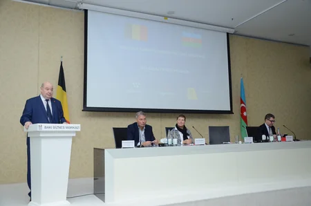 Azərbaycan və Belçikanın iş adamları əməkdaşlıq imkanlarını müzakirə edib