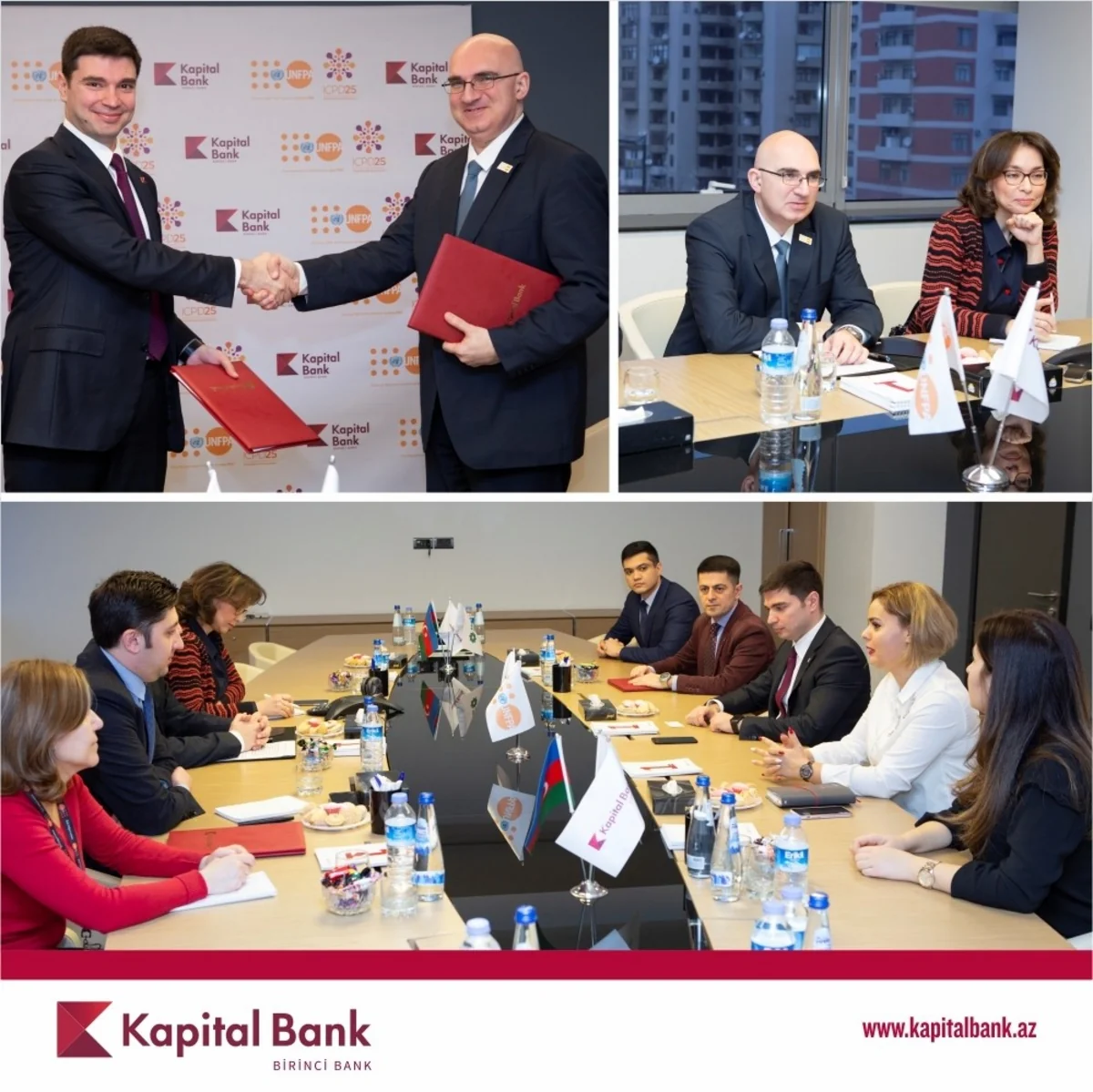 “Kapital Bank” BMT-nin Əhali Fondu ilə memorandum imzalayıb