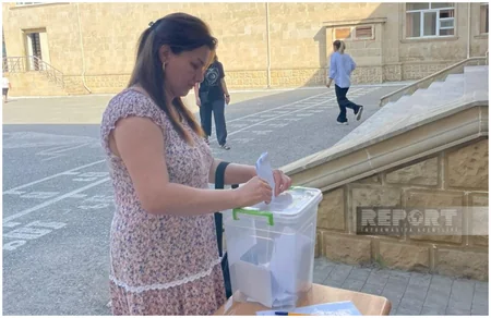Exit polls underway as Azerbaijan holds snap parliamentary elections