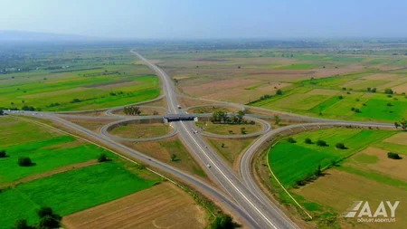 Bakı-Qazax yolunun 130 km-lik hissəsinin genişləndirilməsi yekunlaşmaqdadır