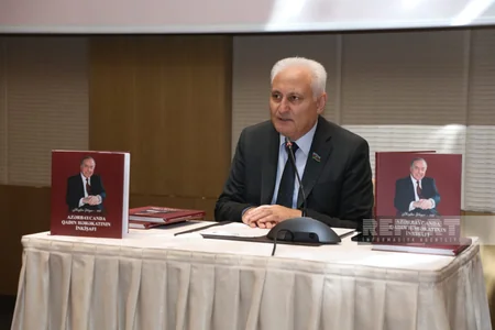 “Heydər Əliyev-100 Azərbaycanda qadın hərəkatının inkişafı” kitabının təqdimat mərasimi keçirilib