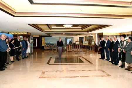 Naxçıvan Muxtar Respublikasının 100 illiyinə həsr olunmuş fərdi sərgi açılıb