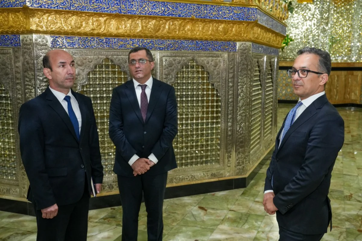 Ramin Məmmədov Bakıda fəaliyyət göstərən ziyarətgahlarda olub