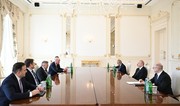Prezident İlham Əliyev BP şirkətinin baş icraçı direktorunu qəbul edib
