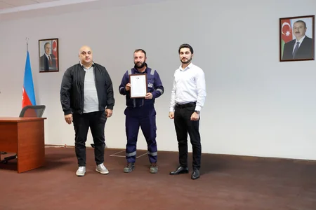Bakı Gəmiqayırma Zavodunun əməkdaşları “Şahdəniz 2” layihəsi üçün yarım milyon saat işləyib