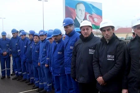 Sabirabad rayonunun daha bir kəndinə qaz verilib