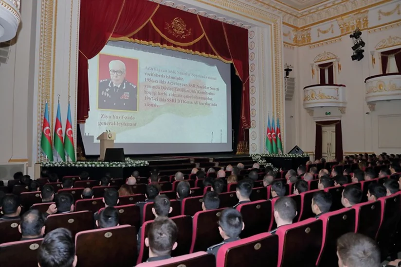 General-leytenant Ziya Yusifzadənin 90 illik yubileyinə həsr olunmuş xatirə tədbiri keçirilib