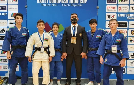 4 медали от азербайджанских дзюдоистов на Кубке Европы