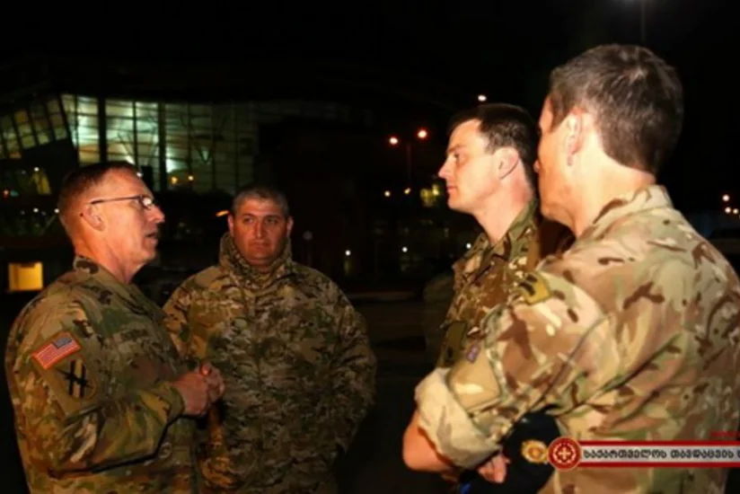 ABŞ və Böyük Britaniya hərbçiləri Gürcüstana təlimlərə gəlib