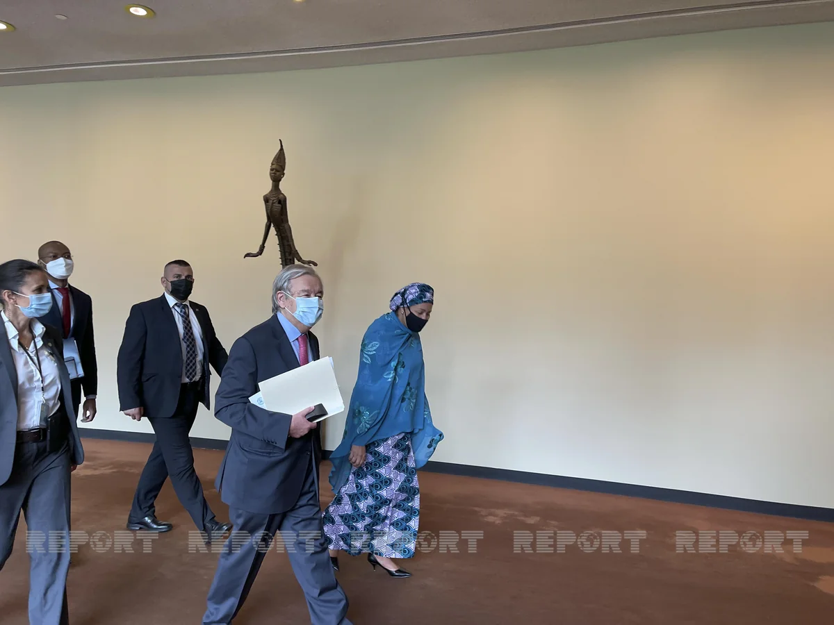 UN chief meets with Erdogan