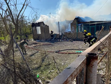 Ermənilərin atdığı mərmilər mülki obyektlərdə yanğınlara səbəb olub