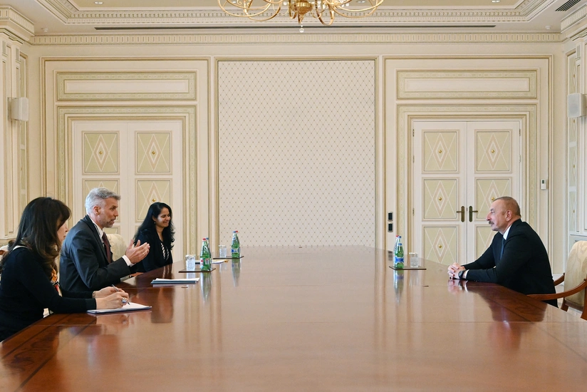 WB new Country Manager for Azerbaijan introduced to president