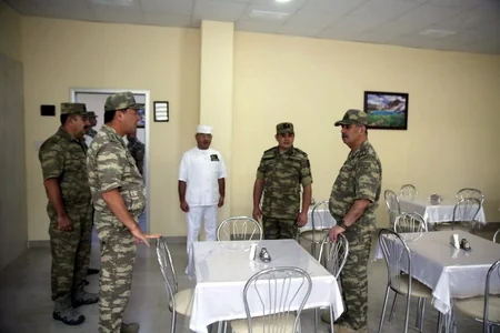 Defense Minister of Azerbaijan attends the opening of a new military hospital in the frontline zone - VİDEO