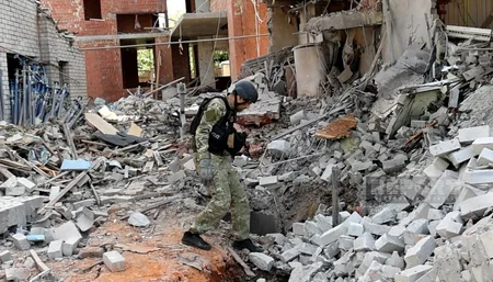 Results of recent attacks on Ukraine - PHOTOS