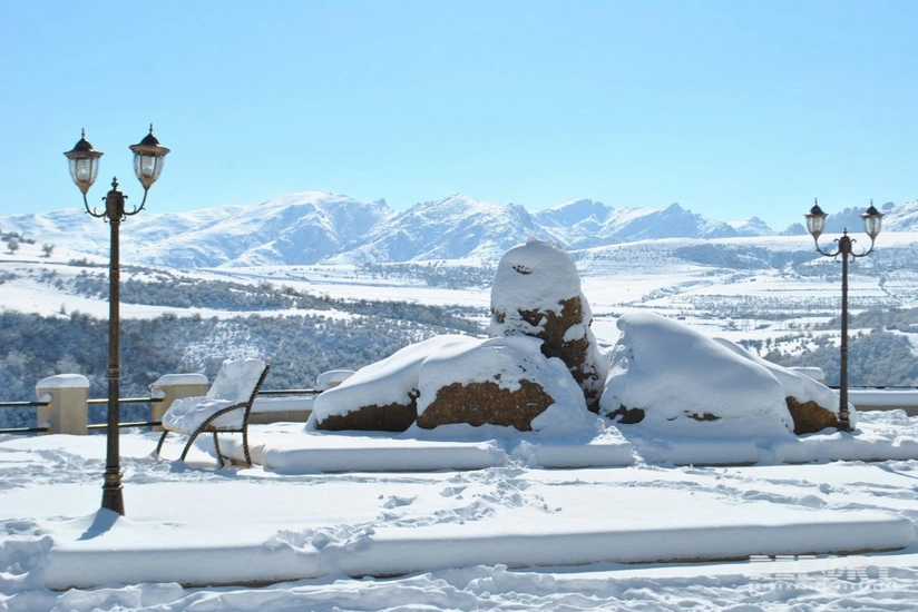 В Нахчыване высота снежного покрова достигла 40 см