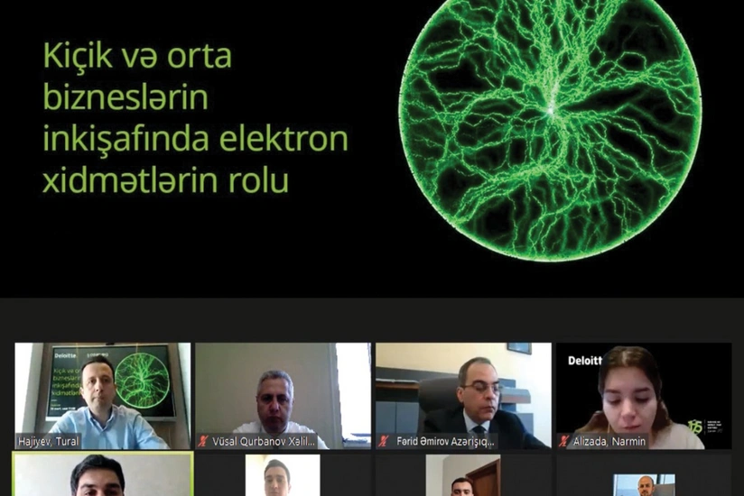 Azərişıq və Deloitte Azerbaijan sahibkarlar üçün vebinar təşkil edib