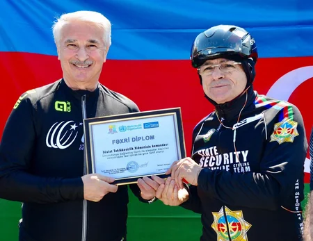 Bakıda “Az avtomobil, çox həyat” devizi altında veloyürüş keçirilib