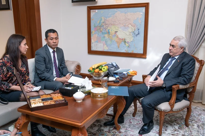 Cavid Qurbanov: Şimal-Cənub Beynəlxalq Nəqliyyat Dəhlizinin yaradılması tarixi hadisədir