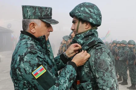 Deputy Chief of State Border Service on border with Armenia