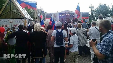 Азербайджанская диаспора приняла участие в праздновании Дня России