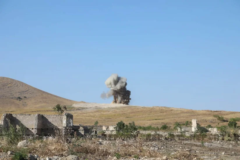 Azərbaycanda akkreditə olunmuş qeyri-rezident səfirlər Füzulidə minatəmizləmə işləri ilə tanış olublar