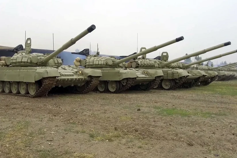 Azərbaycan Ordusunun təlimlərinə hansı tanklar cəlb olunub?