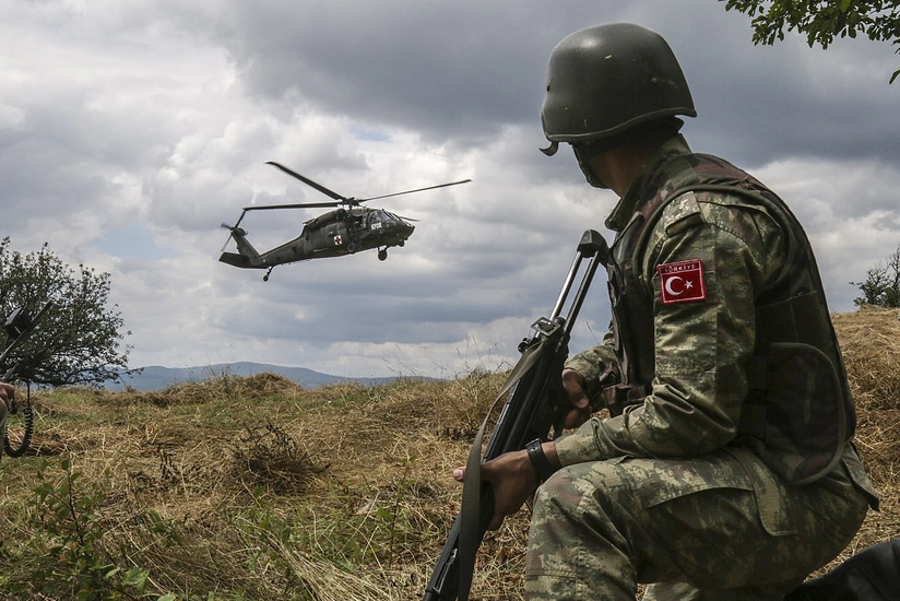 Turkish Armed Forces destroy 29 PKK terrorist targets in Iraq, Syria