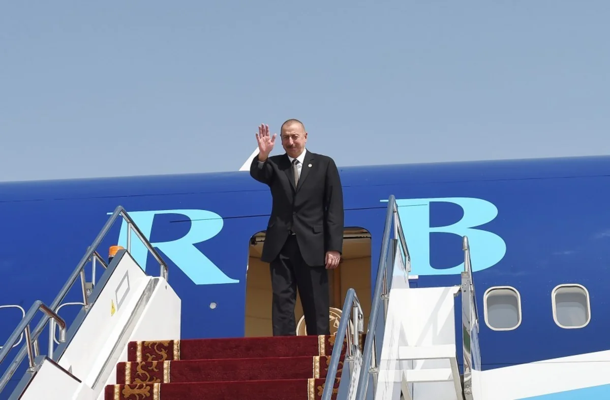 President of Azerbaijan completes his visit to Kyrgyzstan