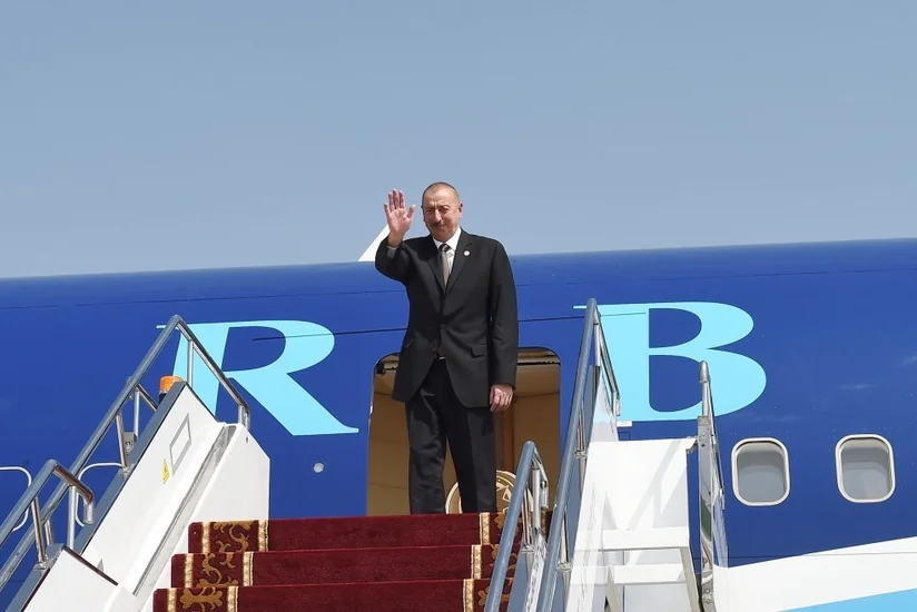 President of Azerbaijan completes his visit to Kyrgyzstan