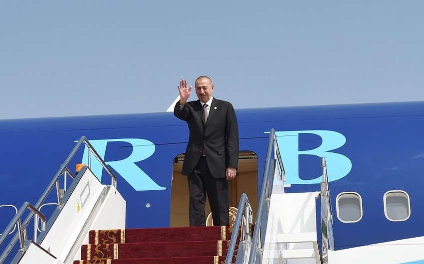Azərbaycan Prezidentinin Qırğız Respublikasına səfəri başa çatıb
