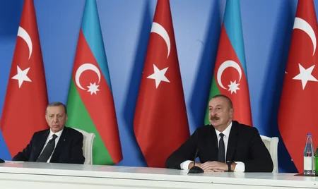 Azərbaycan və Türkiyə prezidentləri Cəbrayılda mətbuata birgə bəyanatlarla çıxış ediblər - YENİLƏNİB