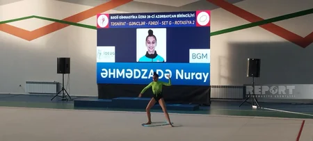 Qubada bədii gimnastika üzrə 28-ci Azərbaycan birinciliyinin açılış mərasimi keçirilib