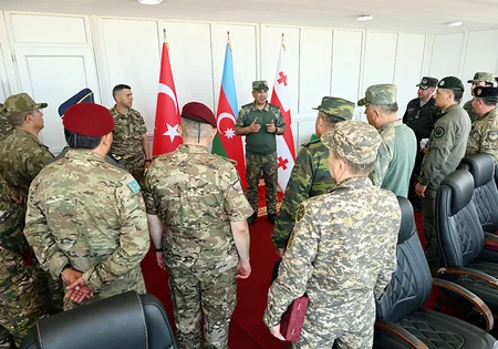 Distinguished Visitors Day held within Caucasian Eagle - 2024 exercises