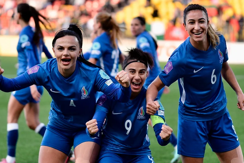 UEFA Millətlər Liqası: Qadınlardan ibarət Azərbaycan yığması səfərdə Litvaya qalib gəlib