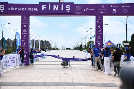 Heydər Əliyev Fondunun təşəbbüsü ilə keçirilən “Bakı Marafonu 2024” start götürüb