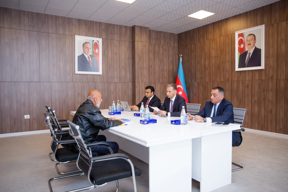 Rəşad Nəbiyev Şəkidə vətəndaşları qəbul edib