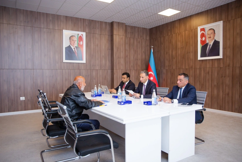 Rəşad Nəbiyev Şəkidə vətəndaşları qəbul edib