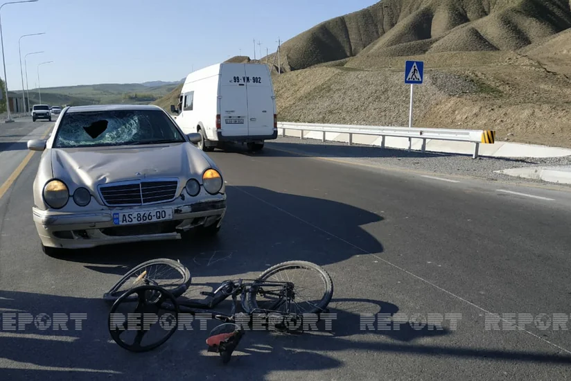 Şəkiyə qonaq gedən yeniyetməni avtomobil vurub öldürdü