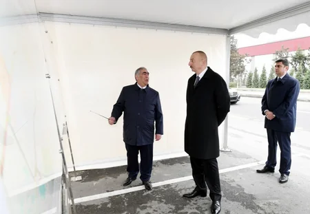 President Ilham Aliyev attended opening of Mardakan-Gala highway